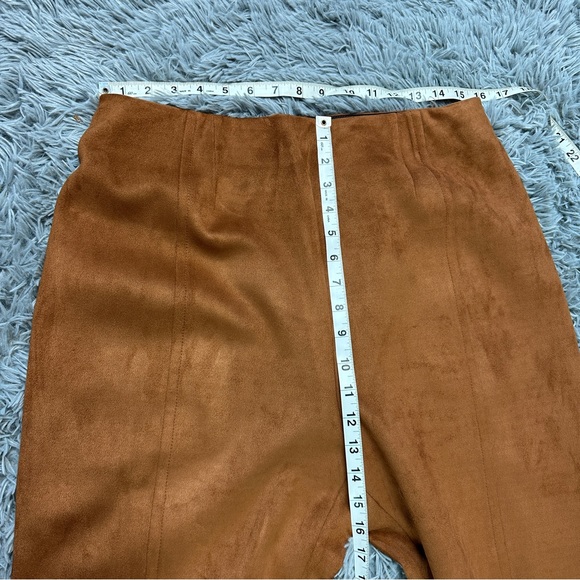 CRVY Real Deal Slit Vegan Suede Pants size 31 - Picture 5 of 11